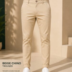 Beige Chino Trouser