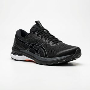 black running shoe